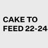 Cake to feed 22-24 - From $130Product Image of Cake or Cake Kit